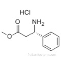 Ester méthylique de l&#39;acide (S) -3-amino-3-phénylpropionique HCl CAS 144494-72-4